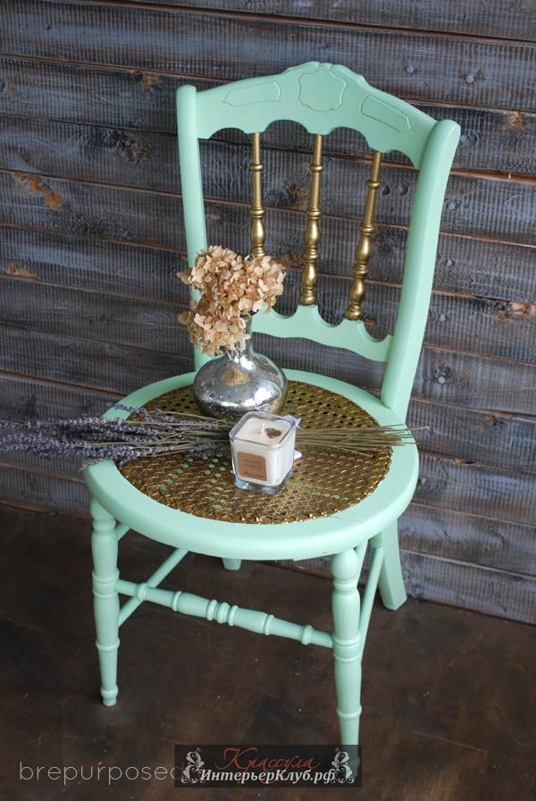 Декор стульев: способы стильного украшения различных типов стульев ( фото)