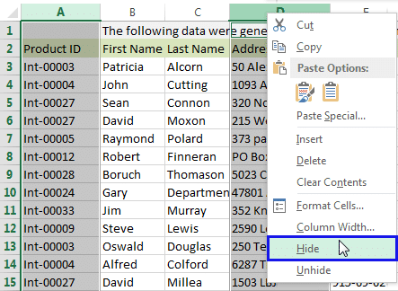 Сортировка данных в Excel по строкам и столбцам с помощью формул